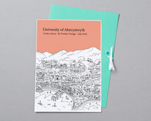Load image into Gallery viewer, Personalised Aberystwyth Graduation Gift