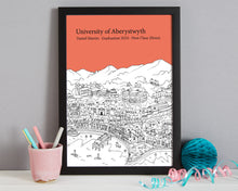 Load image into Gallery viewer, Personalised Aberystwyth Graduation Gift