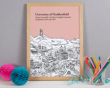 Load image into Gallery viewer, Personalised University of Huddersfield Graduation Gift