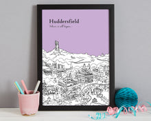 Load image into Gallery viewer, Personalised Huddersfield Print