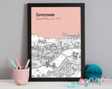 Load image into Gallery viewer, Personalised Inverness Print
