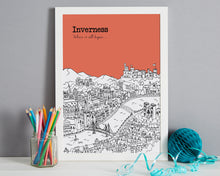 Load image into Gallery viewer, Personalised Inverness Print