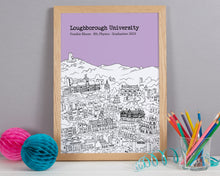 Load image into Gallery viewer, Personalised Loughborough Graduation Gift