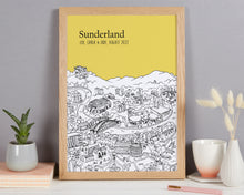Load image into Gallery viewer, Personalised Sunderland Print