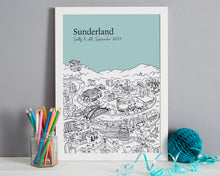 Load image into Gallery viewer, Personalised Sunderland Print