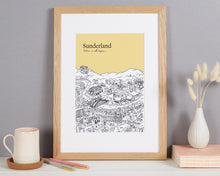 Load image into Gallery viewer, Personalised Sunderland Print
