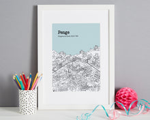 Load image into Gallery viewer, Personalised Penge Print