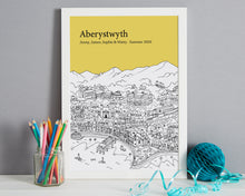 Load image into Gallery viewer, Personalised Aberystwyth Print