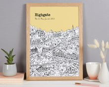 Load image into Gallery viewer, Personalised Highgate Print