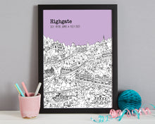 Load image into Gallery viewer, Personalised Highgate Print