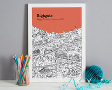 Load image into Gallery viewer, Personalised Highgate Print