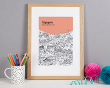 Load image into Gallery viewer, Personalised Highgate Print