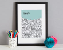 Load image into Gallery viewer, Personalised Highgate Print