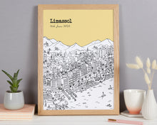 Load image into Gallery viewer, Personalised Limassol Print