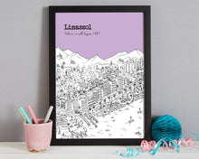 Load image into Gallery viewer, Personalised Limassol Print