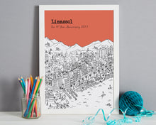 Load image into Gallery viewer, Personalised Limassol Print