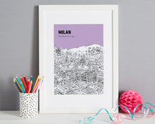 Load image into Gallery viewer, Personalised Milan Print