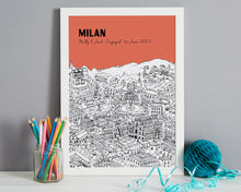 Load image into Gallery viewer, Personalised Milan Print