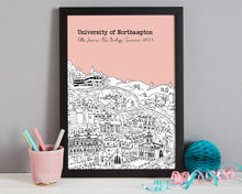 Load image into Gallery viewer, Personalised Northampton Graduation Gift