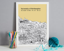 Load image into Gallery viewer, Personalised Northampton Graduation Gift