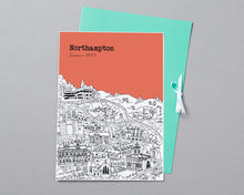 Load image into Gallery viewer, Personalised Northampton Print