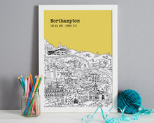 Load image into Gallery viewer, Personalised Northampton Print