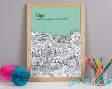 Load image into Gallery viewer, Personalised Riga Print