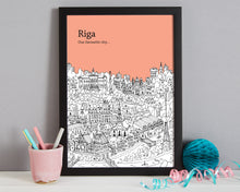 Load image into Gallery viewer, Personalised Riga Print