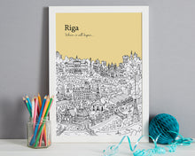 Load image into Gallery viewer, Personalised Riga Print