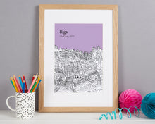 Load image into Gallery viewer, Personalised Riga Print