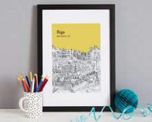 Load image into Gallery viewer, Personalised Riga Print