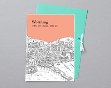 Load image into Gallery viewer, Personalised Worthing Print