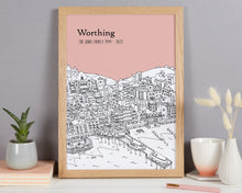 Load image into Gallery viewer, Personalised Worthing Print