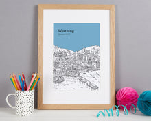 Load image into Gallery viewer, Personalised Worthing Print