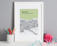 Load image into Gallery viewer, Personalised Worthing Print