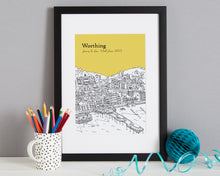 Load image into Gallery viewer, Personalised Worthing Print