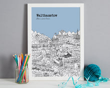 Load image into Gallery viewer, Personalised Walthamstow Print