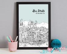 Load image into Gallery viewer, Personalised Abu Dhabi Print-6