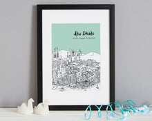 Load image into Gallery viewer, Personalised Abu Dhabi Print-2