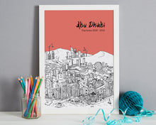 Load image into Gallery viewer, Personalised Abu Dhabi Print-4