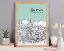 Load image into Gallery viewer, Personalised Abu Dhabi Print
