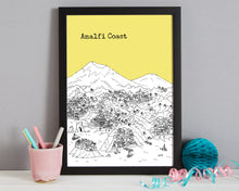 Load image into Gallery viewer, Personalised Amalfi Coast Print-8