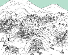 Load image into Gallery viewer, Personalised Amalfi Coast Print-2