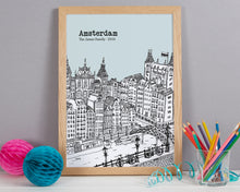 Load image into Gallery viewer, Personalised Amsterdam Print
