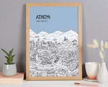 Load image into Gallery viewer, Personalised Athens Print