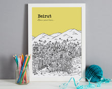 Load image into Gallery viewer, Personalised Beirut Print-4
