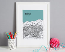 Load image into Gallery viewer, Personalised Beirut Print-5