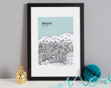 Load image into Gallery viewer, Personalised Beirut Print-3