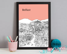 Load image into Gallery viewer, Personalised Belfast Print