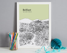 Load image into Gallery viewer, Personalised Belfast Print
